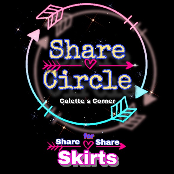 Share 4 Share - Skirts - Share Circle ⭕️ - Picture 1 of 3